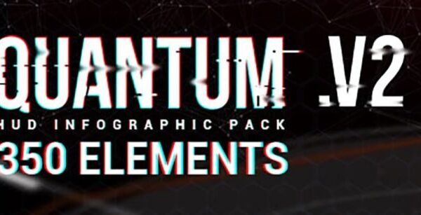 Quantum HUD Infographic v2 for After Effects